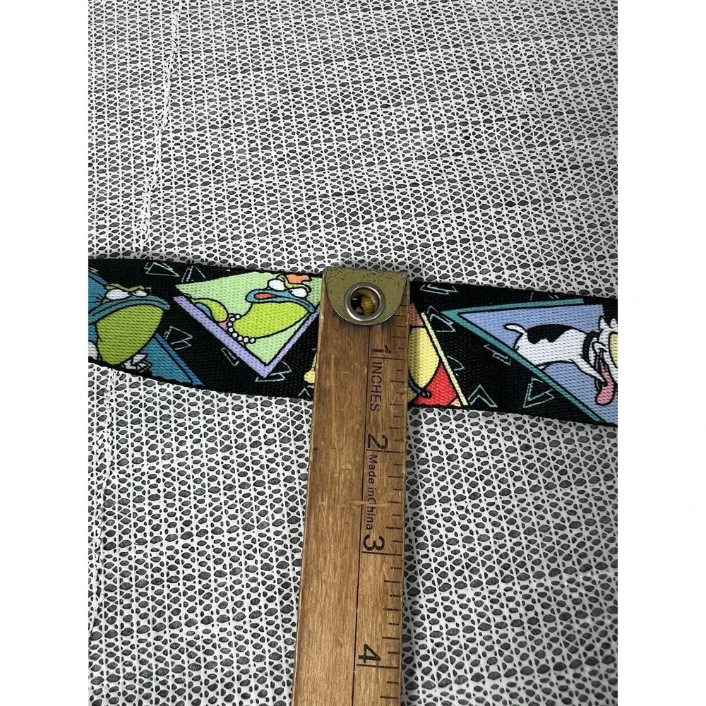 Buckle-down Dog Leash Rockos Modern Life Character Portraits Triangles Black Blu